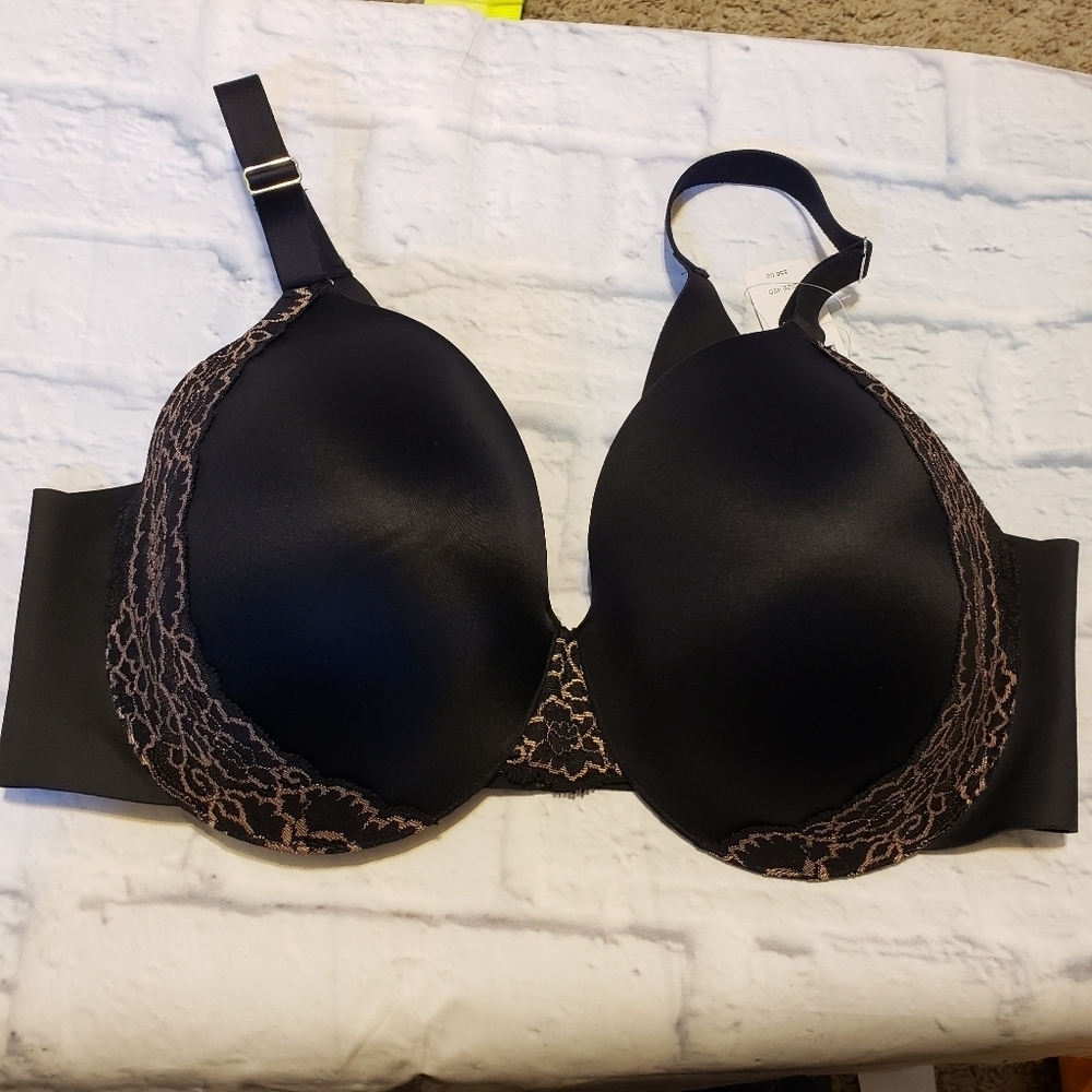Soma Vanishing Back Full Coverage Lace Trim size 42D